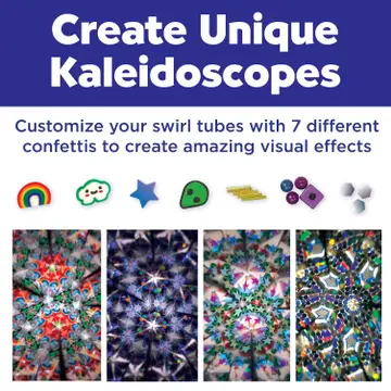 Make Your Own Magic Swirl Kaleidoscope Craft Kit