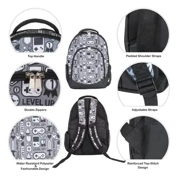 Gamer Backpack & Lunchbag Set