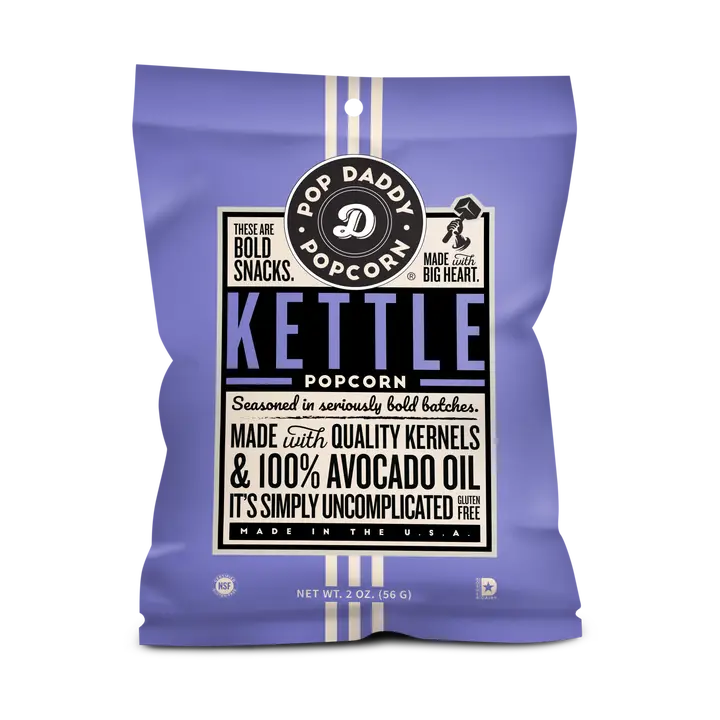 Flavored Popcorn - 2oz - Kettle Corn
