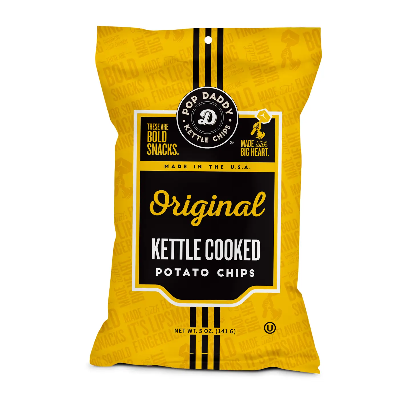 Kettle Cooked Potato Chips - 5oz - Original
