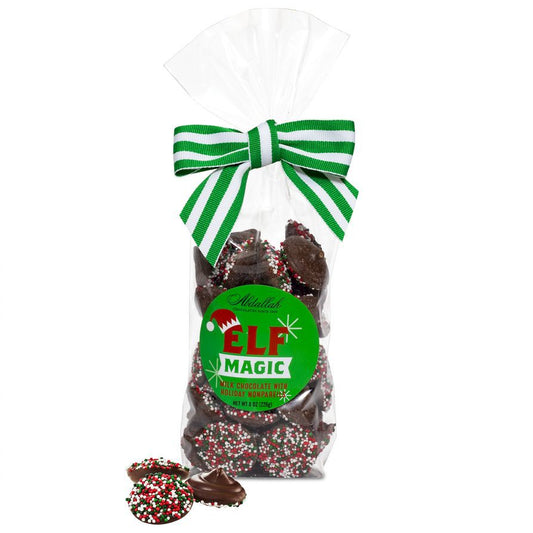 Elf Magic Milk Chocolate Non-Pareils 8oz Bag