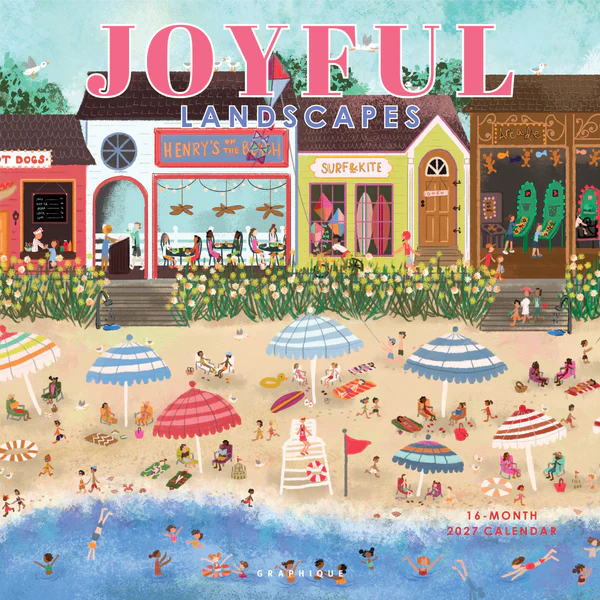 Joyful Landscapes Wall Calendar