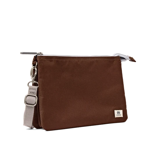 Carnaby Crossbody Bag Extra Large in Chocolate