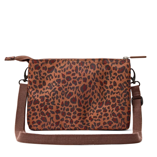 Carnaby Crossbody Bag Extra Large in Mini Leopard
