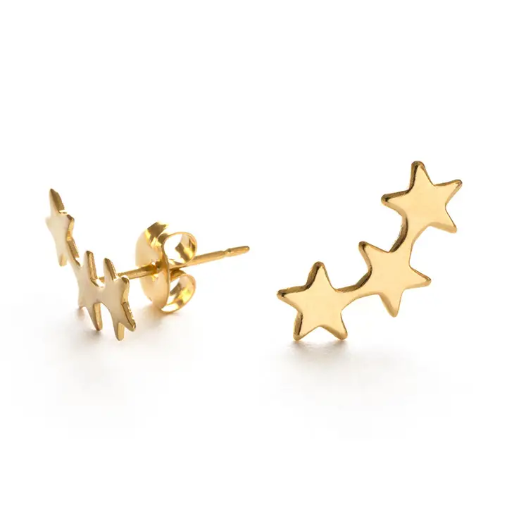 Star Cluster Stud Earrings