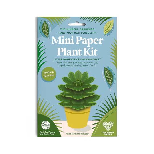 Make Your Own Soothing Succulent Paper Craft