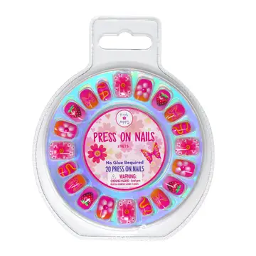 Vibrant Vacation Press On Nails