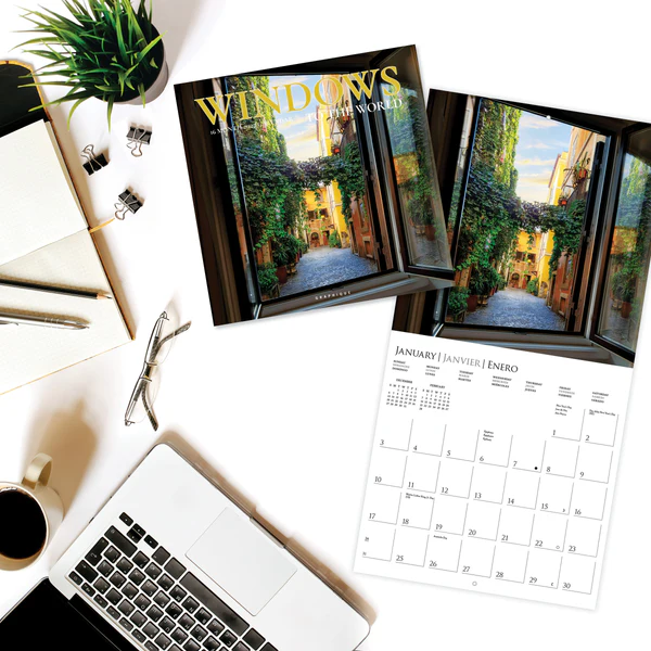 Windows To The World Wall Calendar