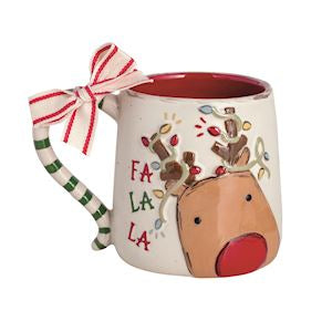 Reindeer Farm Xmas Mug