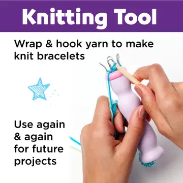 Quick Knit Charm Bracelets DIY Craft Kit