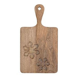 Snowflake Glass Inset Board