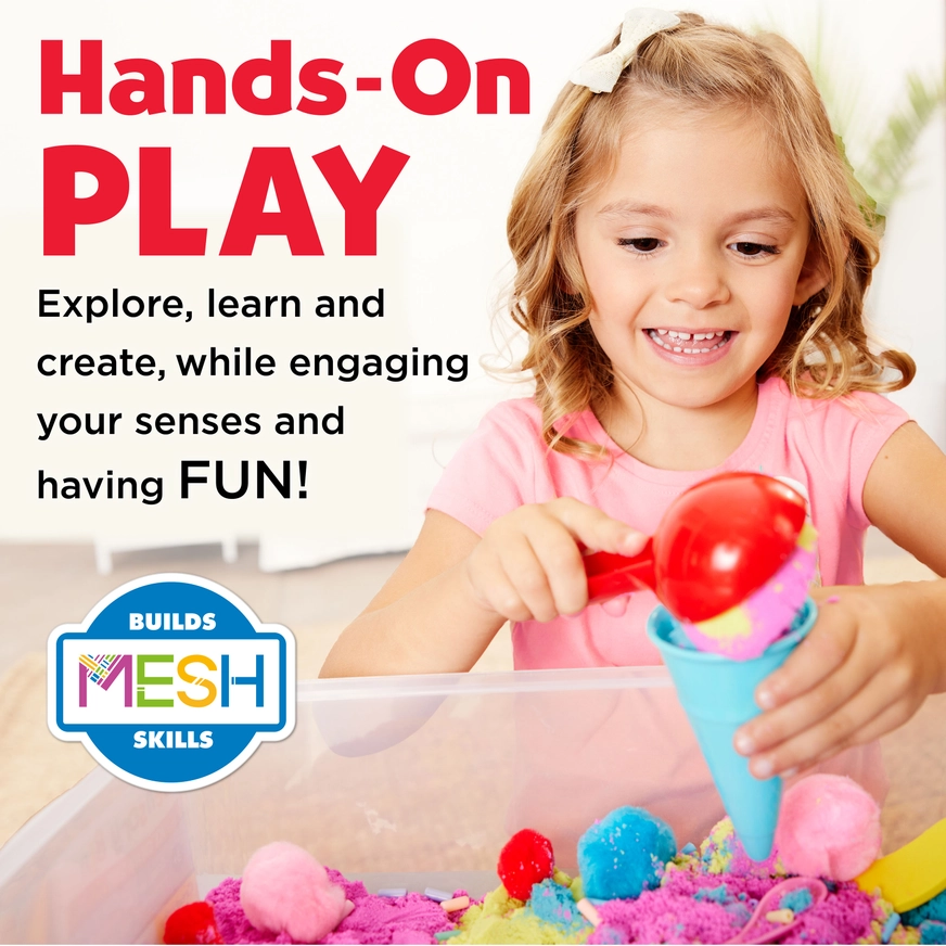 Sensory Bin Ice Cream Shop Activity Bin