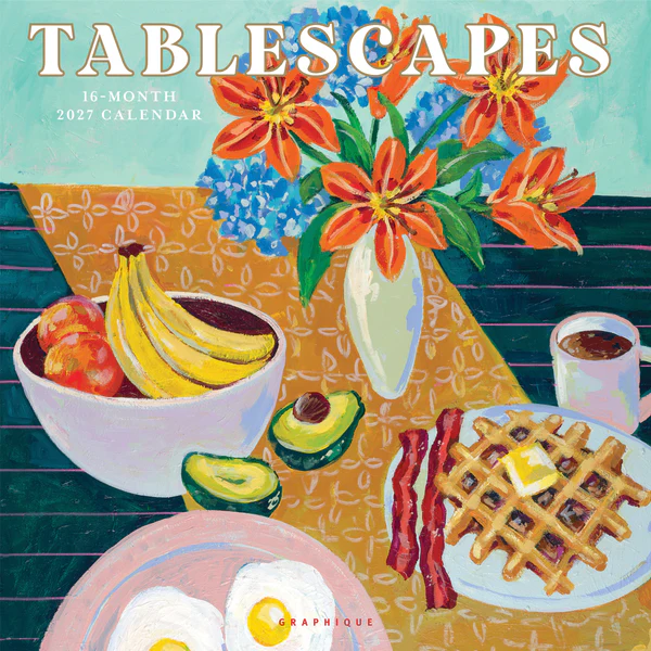 Tablescapes Wall Calendar