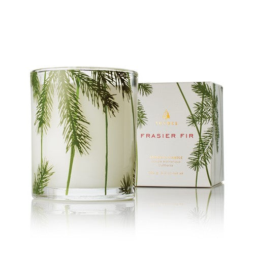 Frasier Fir Candle Pine Needle Design