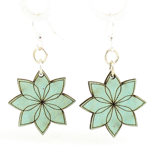 Green Tree Jewelry - Vector Blossoms Earrings: Assorted