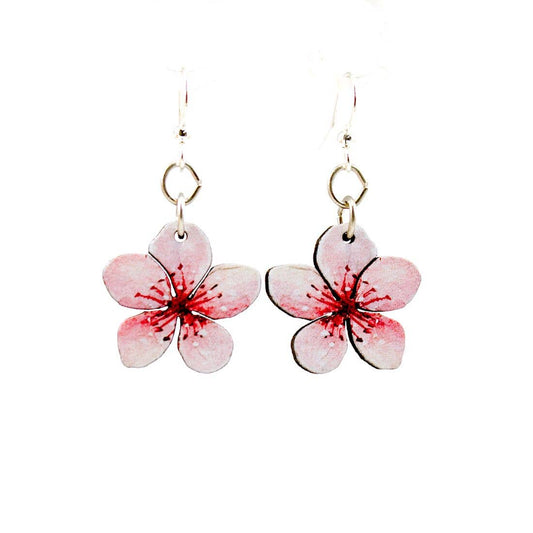 Cherry Blossoms Earrings: Green Tree Jewelry