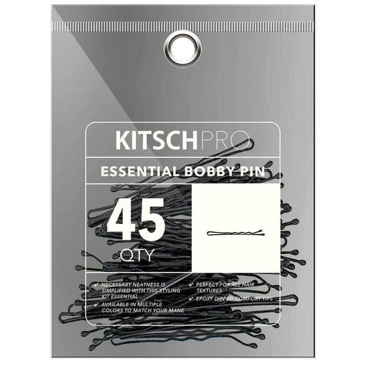 KITSCH - Essential Bobby Pins 45pc - Black