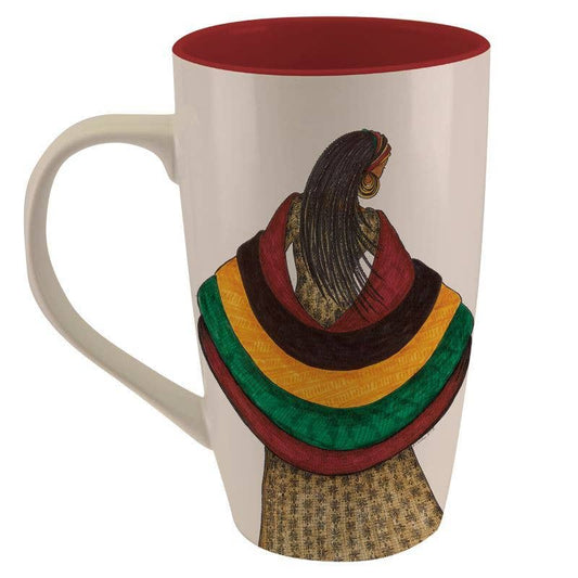 African American Expressions - Blessed Life Latte Mug