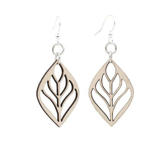 Raffia Blossom Earrings~Green Tree Jewelry