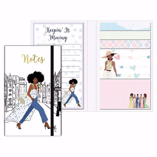 African American Expressions - Sister Friends Sticky Note Set