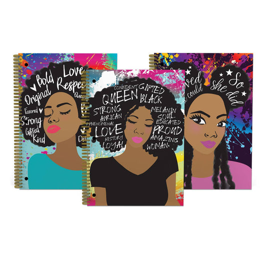 African American Expressions - Self Love Notebook Set (Large)