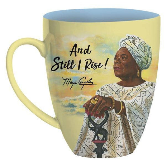 African American Expressions - CHMUG44 And Still I Rise Maya Angelou Mug