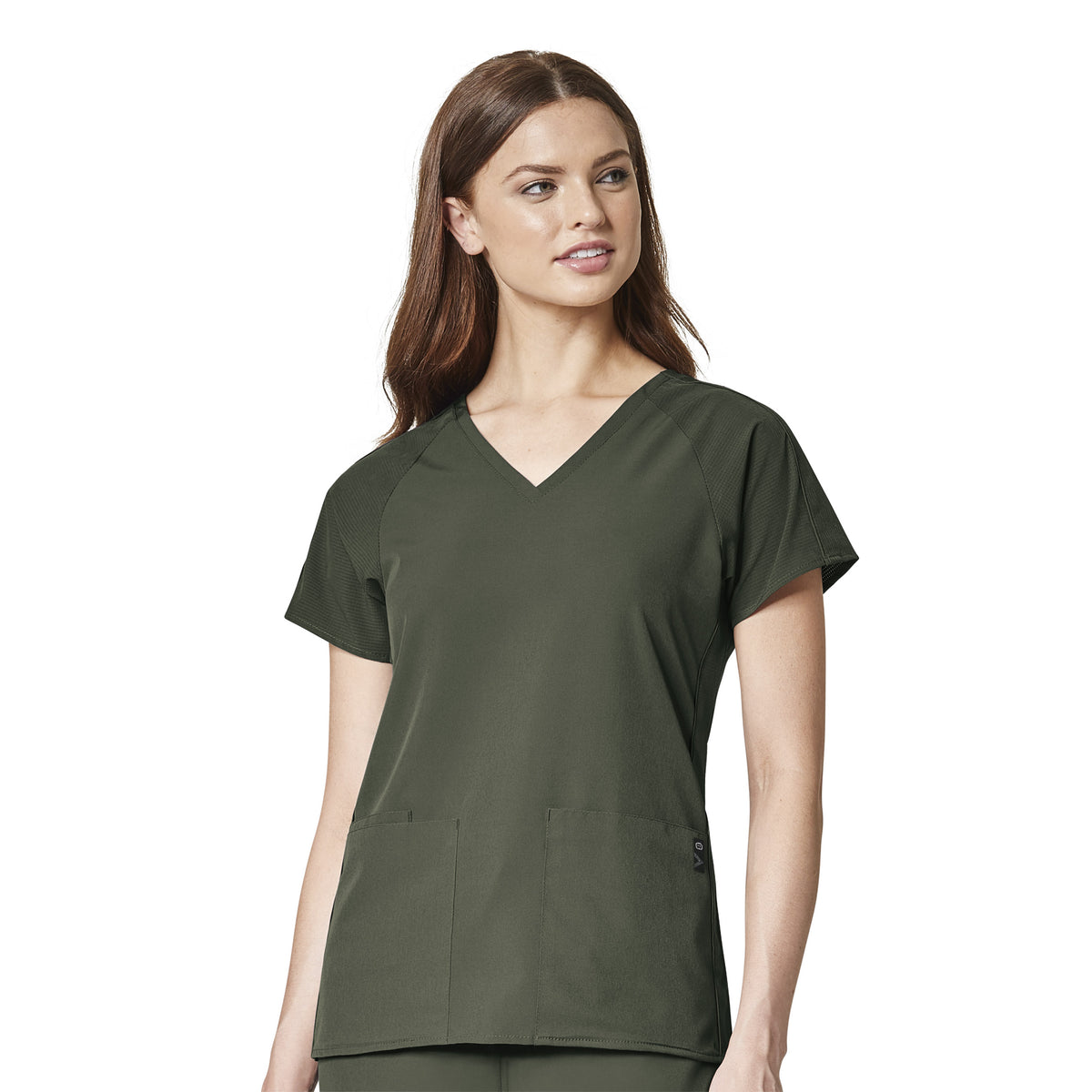 Wonderwink Women's Modified Raglan V-Neck Top