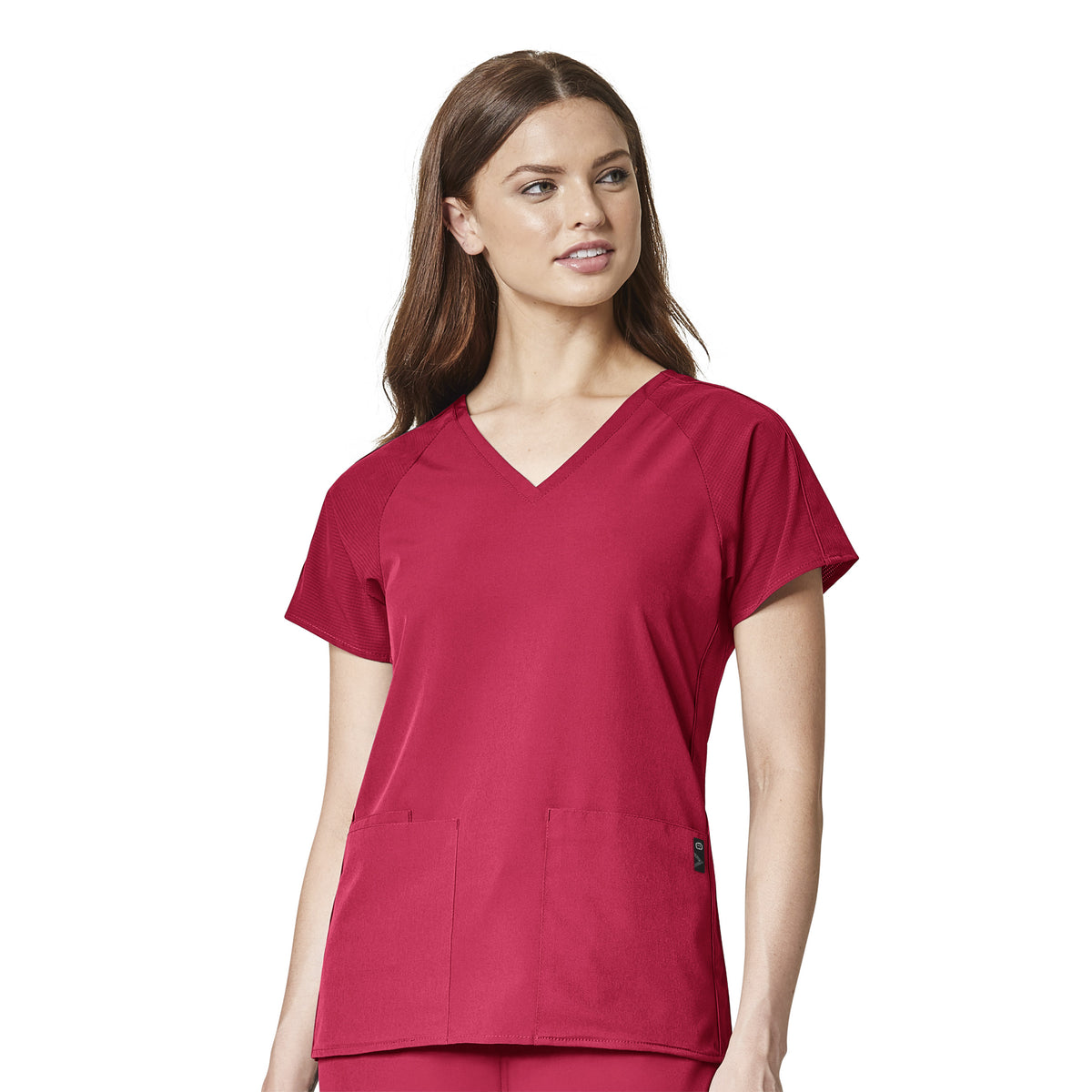 Wonderwink Women's Modified Raglan V-Neck Top