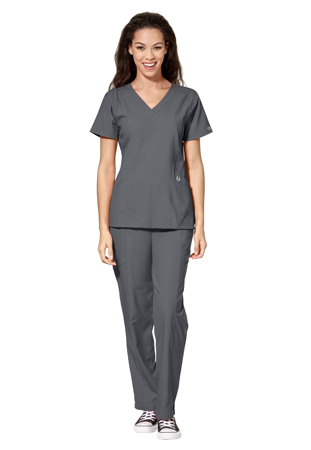 WonderWink Women's Stylized V-Neck Top