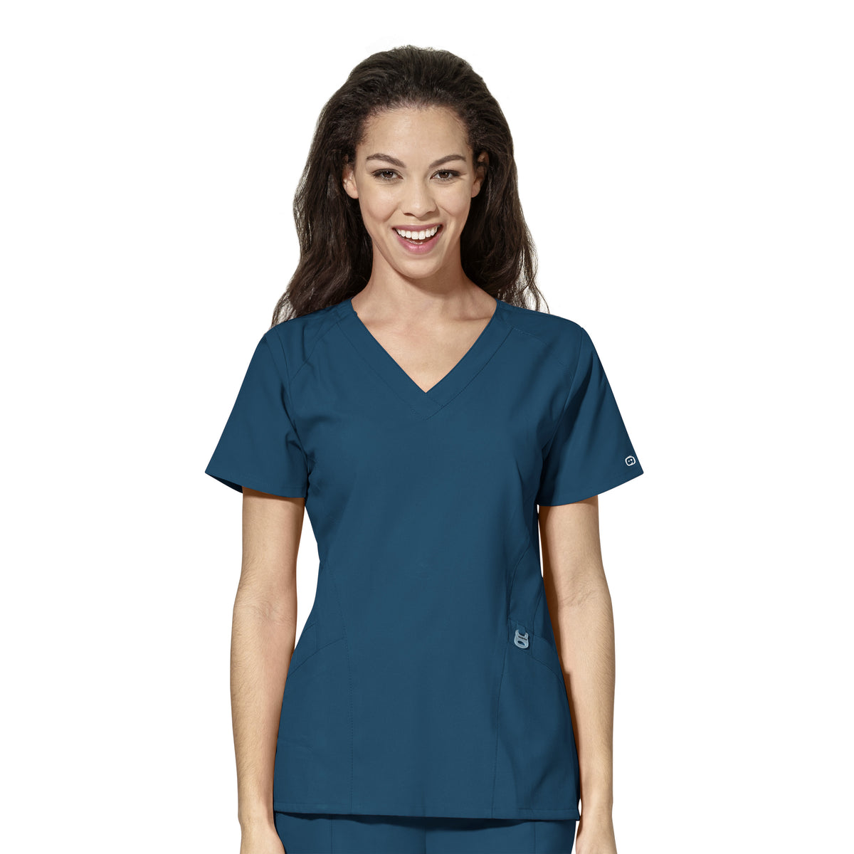 WonderWink Women's Stylized V-Neck Top