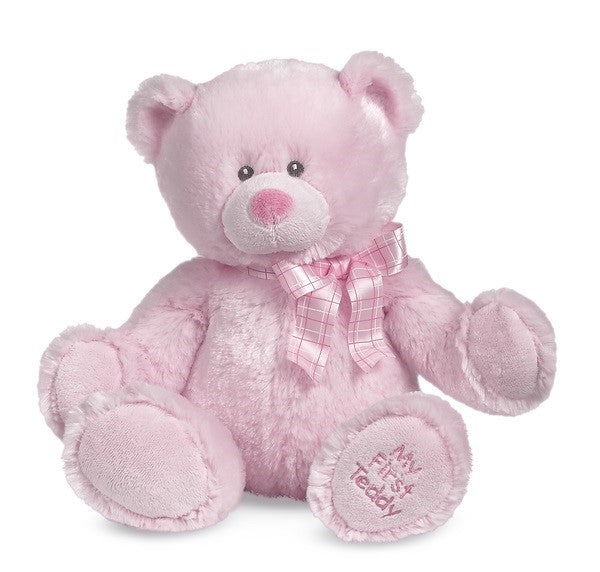 14" MY FIRST TEDDY PINK