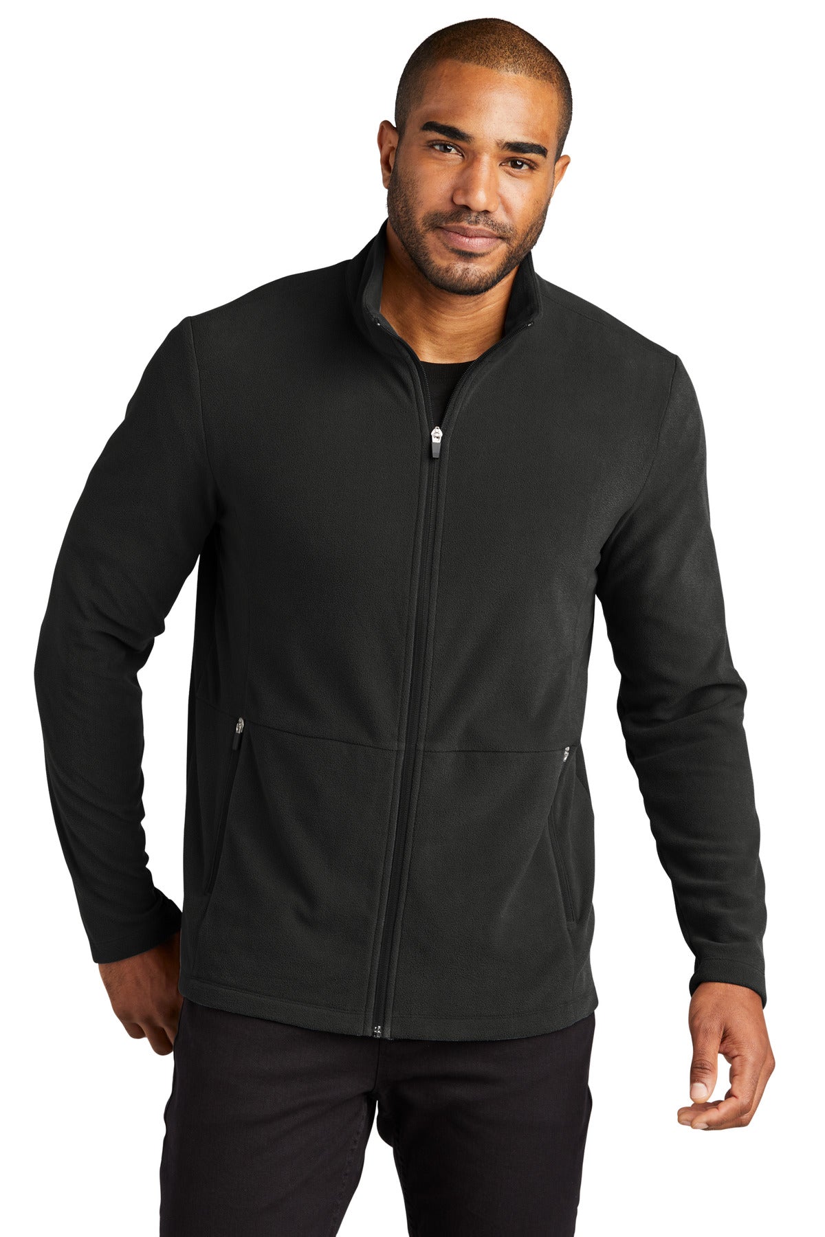 MGH/MGB BLACK MEN'S FLEECE JKT X-LARGE