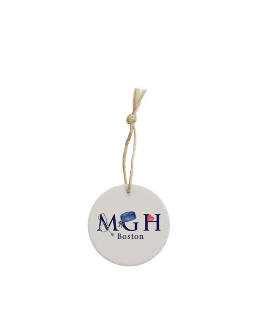 MGH Ornament~ Tina Labadini Designs