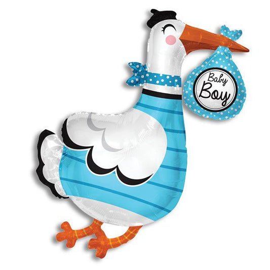 32" It's A Boy Stork Jumbo Balloon