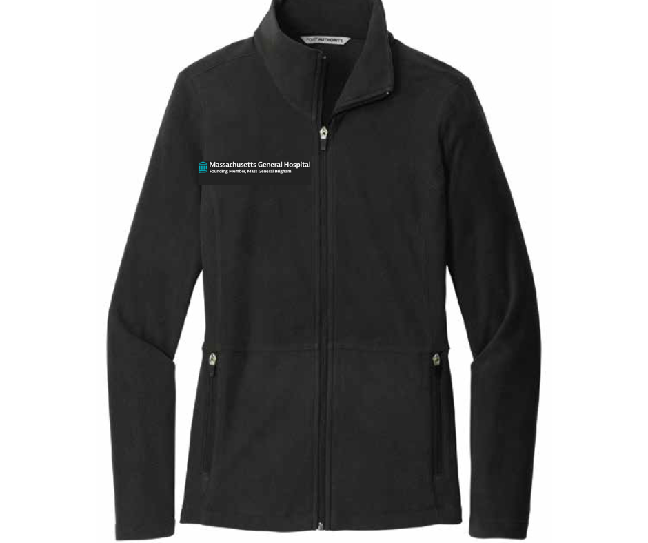 MGH/MGB  Port Authority Ladies Micro Fleece Jacket  Black 2X-Large