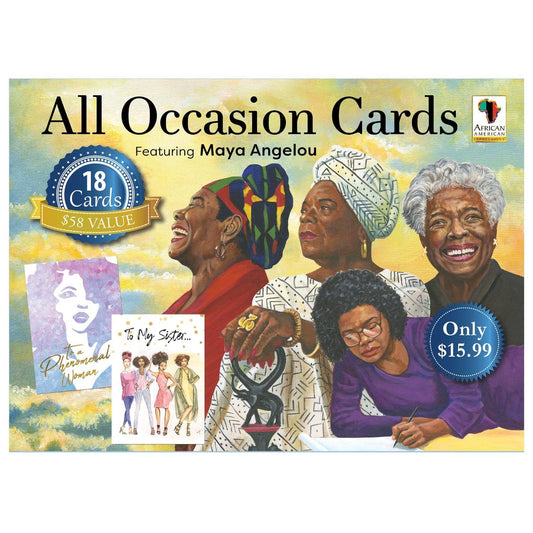 African American Expressions - AOAB780 All Occasion Cards - Maya Angelou Assortment