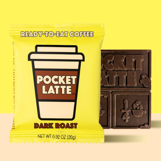 Pocket Latte - Dark Roast - Coffee Chocolate Bar