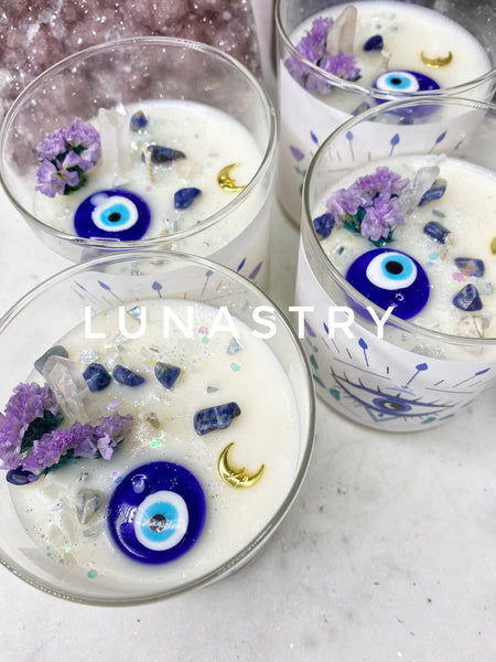 Lunastry - Evil Eye Soy Wax Candle