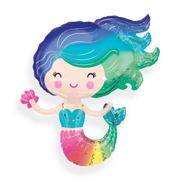 Mermaid Jumbo Balloon